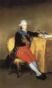 Francisco Goya Count of Altamira painting